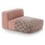 Pouf Module Rhombus Pouffe Gan Rugs Pink 167224