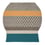 Farol rug Gan Rugs Yellow/Blue 167315