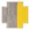 Tapis Square Plait Yellow Gan Rugs 160x160 cm 167187