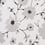 Papier Peint Metal Velvet Flower and Lin Flamant Bone 18005