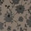 Metal Velvet Flower and Lin Wallpaper Flamant Dauphin 18004