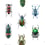Papel pintado Coleoptera Curious Collections Multicolore CC_MLE_10219
