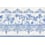 Rousseau Border Cole and Son Cobalt 99/10042