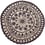 Rangoli 1 Rugs Nanimarquina diamètre 200 cm 01RGL000NEG20