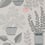 House Plants Wallpaper MissPrint Gris Chaud MISP1179