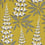 Foxglove Wallpaper MissPrint Jaune foncé MISP1146