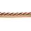 Câblé sur pied Antica 12 mm Houlès Rouge/Ecru 31270-9047