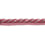 Câblé sur pied Antica 12 mm Houlès Fraise/Pastel 31270-9370
