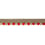 Paspelschnur Opale beaded Houlès Rouge 31294-9500