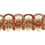 Geflecht Gimpe Antica 35 mm Houlès Carmin 32425-9047