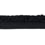Plaza looped fringe Houlès Corbeau 33015-9900