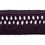 Onyx postillon fringe Houlès Prune 33076-9510