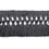 Onyx postillon fringe Houlès Anthracite 33076-9900