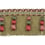 Palais Royal Bullion fringe Houlès Vert/Rouge 33097-9470