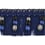 Palais Royal Bullion fringe Houlès Indigo 33097-9600