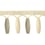 Lounge beaded fringe Houlès Écume 33269-9020