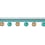 Geflecht Opale beaded Houlès Turquoise 33277-9740