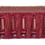 Marly baded cut fringe Houlès Framboise 33392-9470
