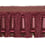 Marly baded cut fringe Houlès Cassis 33392-9530