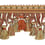 Villandry tassel fringe Houlès Renard 33394-9370