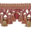 Villandry tassel fringe Houlès Fraise 33394-9480