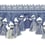 Villandry tassel fringe Houlès Indigo 33394-9600