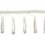 Marly beaded fringe Houlès Carrare 33395-9010