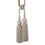 Zugband Scarlett two tassels Houlès Argent 35299-9925