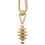 Raffhalter Onyx Metal eine Quaste Houlès Crème 35308-9123
