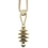 Raffhalter Onyx Metal eine Quaste Houlès Ecru 35308-9165