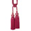 Zugband Scarlett two tassels Houlès Framboise 35313-9400