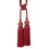 Zugband Scarlett two tassels Houlès Bordeaux 35313-9500