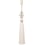 Onyx tassel tieback 115cm Houlès Craie 35622-9000