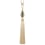 Onyx Metal tassel tieback 115cm Houlès Gilver 35624-9165