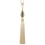 Zugband Onyx Metal tassel 115cm Houlès Gilver 35624-9165