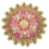 Duchesse rosette Houlès Rose/vert 36016-9045
