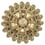 Duchesse rosette Houlès Pyrite 36016-9120