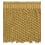 Villandry bullion fringe 12 cm Houlès Havane 36039-9710