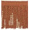 Villandry bullion fringe 12 cm Houlès Carmin 36039-9750