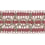 Geflecht Gimpe Vendôme Houlès Rose 32236-9400