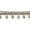 Palais Royal 4 cm Beaded fringe Houlès Noisette 33098-9080