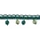 Palais Royal 4 cm Beaded fringe Houlès Émeraude 33098-9760
