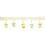 Lily bobble fringe Houlès Beurre frais 33115-9100