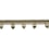 Onyx Metal beaded braid Houlès Gilver 33121-9165