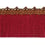 Duchesse Bullion fringe Houlès Rouge/Mousse 33161-9500