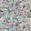 Stoff Butterfly garden Outdoor Outdoor Osborne and Little Multi/Turquoise F6885-02