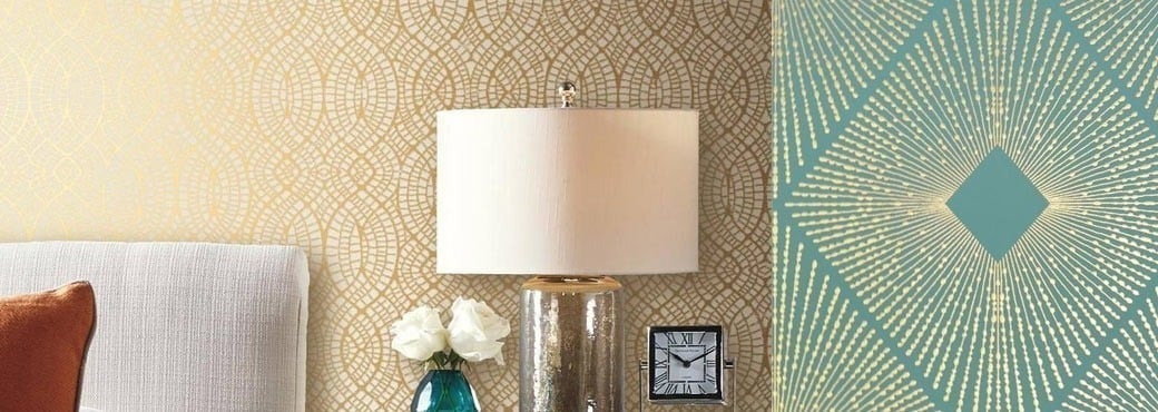 York Wallcoverings - Colección Modern Metals