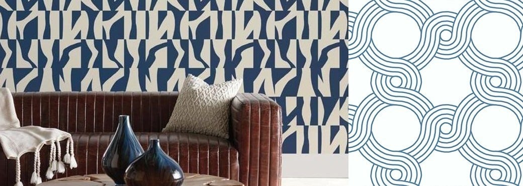 York Wallcoverings - Colección  Geometric Resource