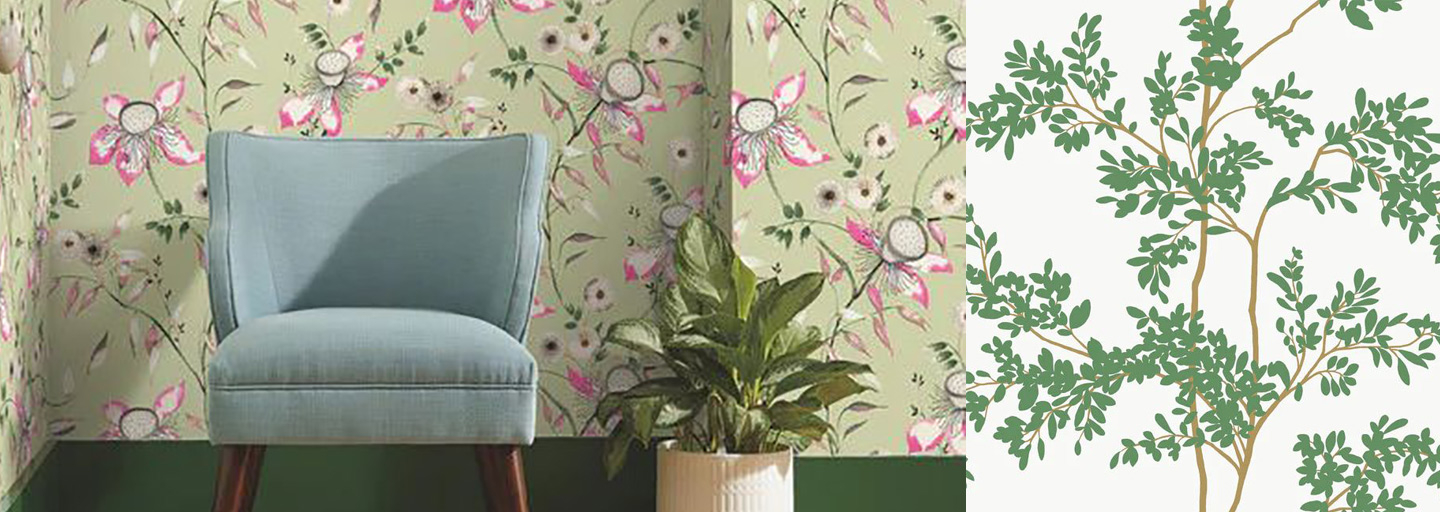 York Wallcoverings - Collection Blooms