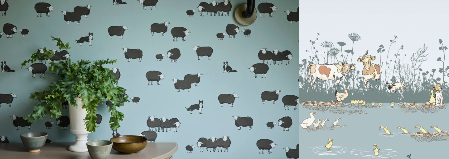 Little Greene - Collection Storybook Papers